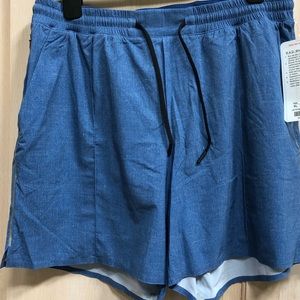 Lululemon R.A.D. Run all Day Short - Heather Blue